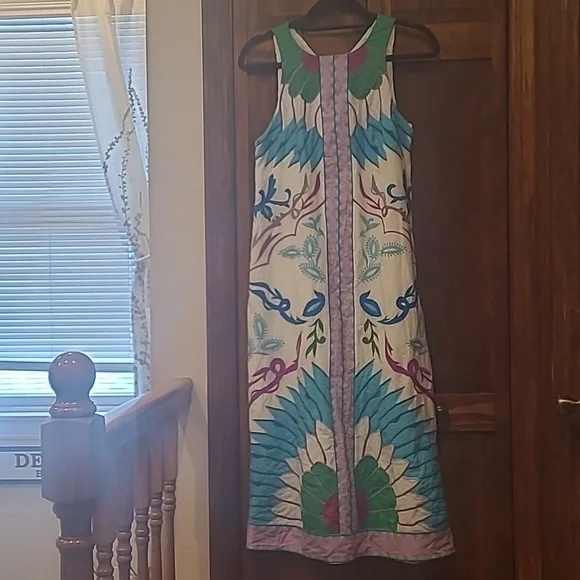 Maeve xs deco midi dress